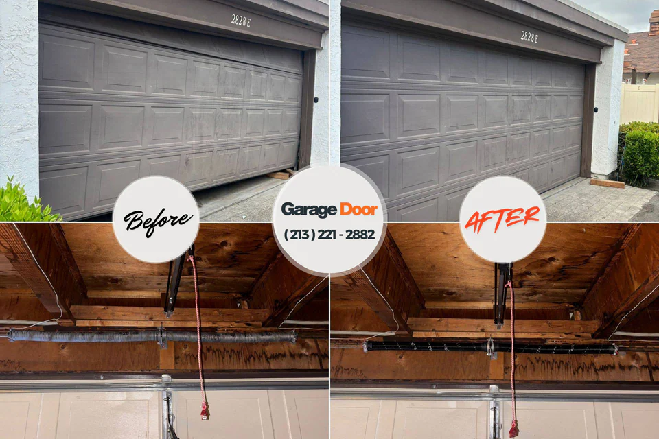 Before and after: garage door repair near me Oakland